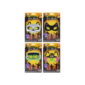 Halloween Hi Glow Eye Mask Assorted