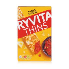 Ryvita Thins Three Cheese Crispbread