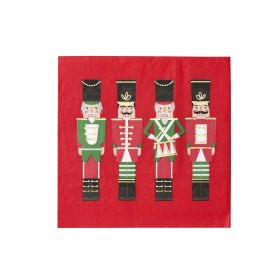 Talking Tables Botanical Nutcracker Napkins 33cm