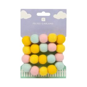 Talking Tables Felted 2M Garland Assorted