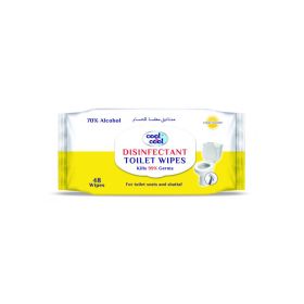 Cool & Cool Isopropyl 70% Disinfectant Toilet Wipe