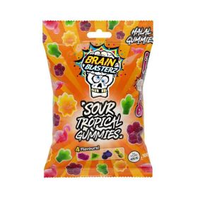 Brain Blasterz Sour Tropical Gummies