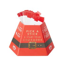 Ginger Ray Christmas Santa Hat Charades Family Party Game