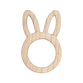 Ginger Ray Bunny Shaped Wooden Napkin Holder