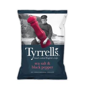 Tyrell's Mature Sea Salt & Black Pepper English Crisps