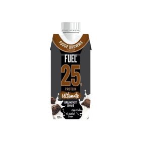 Fuel 10K Fudge Brownie 25g Protein Ultimate Breakfast Shake 330ML