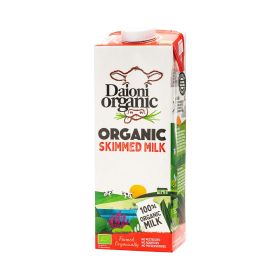 Daioni Organic Skimmed Long Life Milk