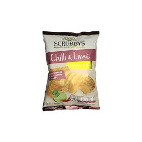 Scrubby's Chilli and Lime Flavoured Hummus Chips