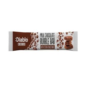 Diablo Milk Chocolate Bubble Bar with Stevia Sweeteners