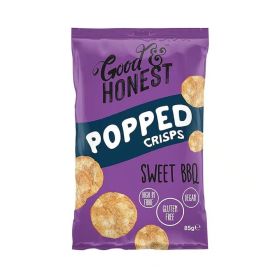 Good & Honest Sweet BBQ Popped Protein Crisps