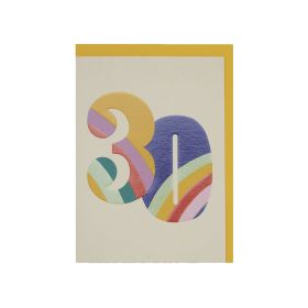 30th Birthday Greeting Card