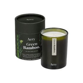 Aery Green Bamboo Candle