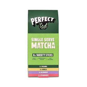 Perfect Ted Single Serve Multi Flavor Matcha Sticks
