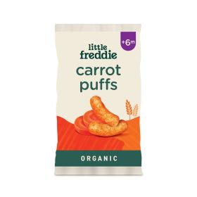 Little Freddie Organic Carrot Puffs Baby Food Snack +6m