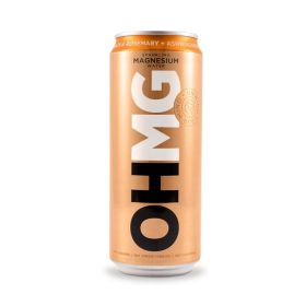 OHMG Peach & Rosemary + Ashwagandha Sparkling Magnesium Water 330ML