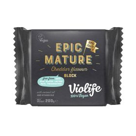 Violife Epic Mature Cheddar Flavour 100% Cheese Block Cheese
