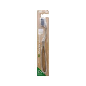 Intermed Professional Eco Ergonomic Beige Soft Toothbrush With Rice Husk