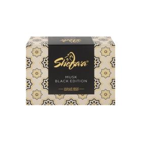 Shefaa Musk Black Edition Natural Soap with Olive & Laurel Oil
