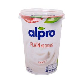 Alpro Plain No Sugar Yogurt