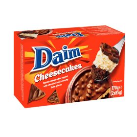 Daim Vanilla Cheesecakes