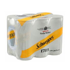 Schweppes Soda Water Can 250ML
