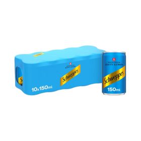 Schweppes Zesty Lemon Can 10x150ML