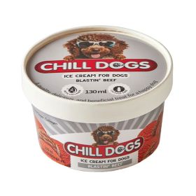 Chill Dogs Blastin Beef Ice Cream Cup for Dogs