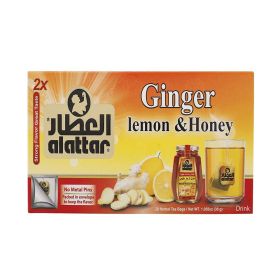 Al Attar Ginger, Lemon & Honey Tea Bags
