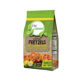 Live Green Chilli and Lemon Pretzels