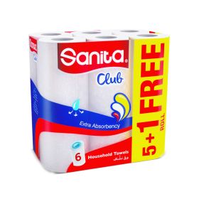 Sanita Club Kitchen Towel 5+1