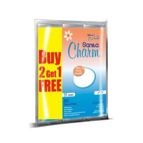 Sanita Charm Round Cotton Makeup Pads