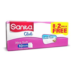 Sanita Clun Toilet Rolls 2Ply