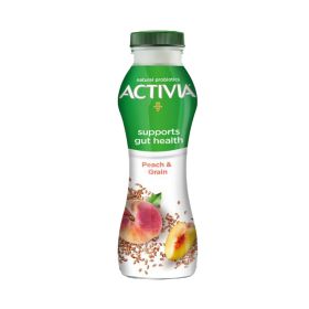 Activia Peach & Grain Yogurt