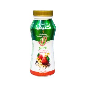 Activia Greek Drinkable Yogurt Strawberry Black Seeds And Cereals