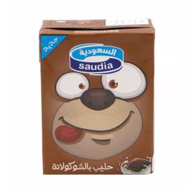 Saudia Long Life Chocolate Milk 200ML