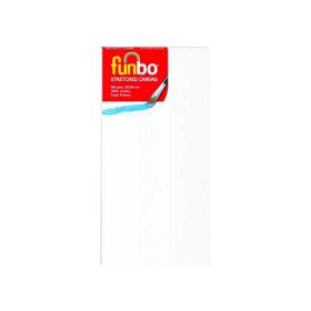 Funbo Stretched Canvas 380 Gms 20X40CM