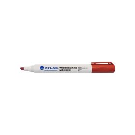 Atlas White Board Marker Chisel Red