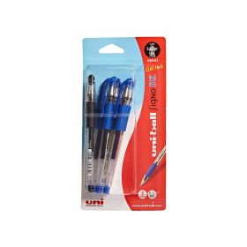 Uni-Ball Signo DX Gel Pen 0.7 Black and Blue