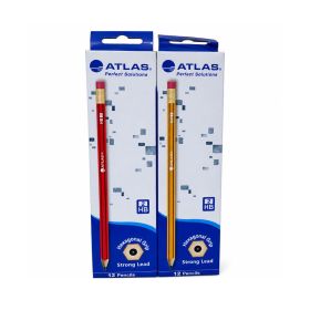 Atlas 2HB Hexagonal Grip Pencils