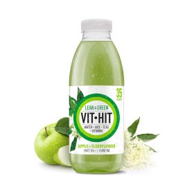 Vit Hit Lean & Green Apple + Elderflower Juice 500ML