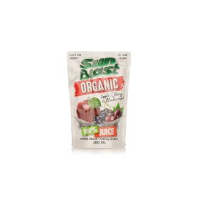 Sun Blast Organic Apple, Cherry & Black Currant Juice 200ml