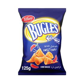 Tiffany Bugles Sweet Chili Corn Snacks