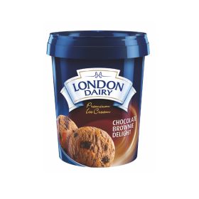 London Dairy Chocolate Brownie Ice Cream