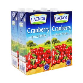 Lacnor Essential Cranberry Juice 1L