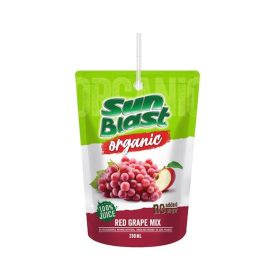 Sun Blast No Added Sugar Grape Juice 200ml