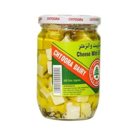 Chtoora Feta Cheese with Oil & Thyme Jar 