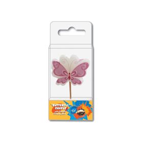 Fun Birthday Butterfly Candles