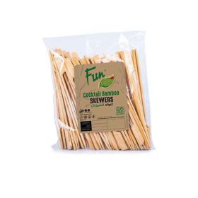 Fun Eco Bamboo Skewers 11cm Flag