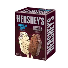 Hersheys Cookies N Creme & Chocolate Ice Cream Stick