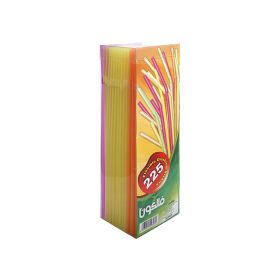 Falcon 5MM Flourescent Plastic Straw